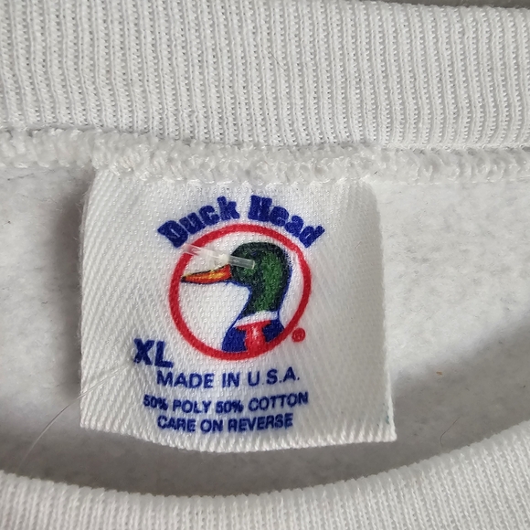 Duck Head Vintage Sweatshirt XL Pullover Sweatshirt Sweater 90s Size xl - Picture 3 of 8